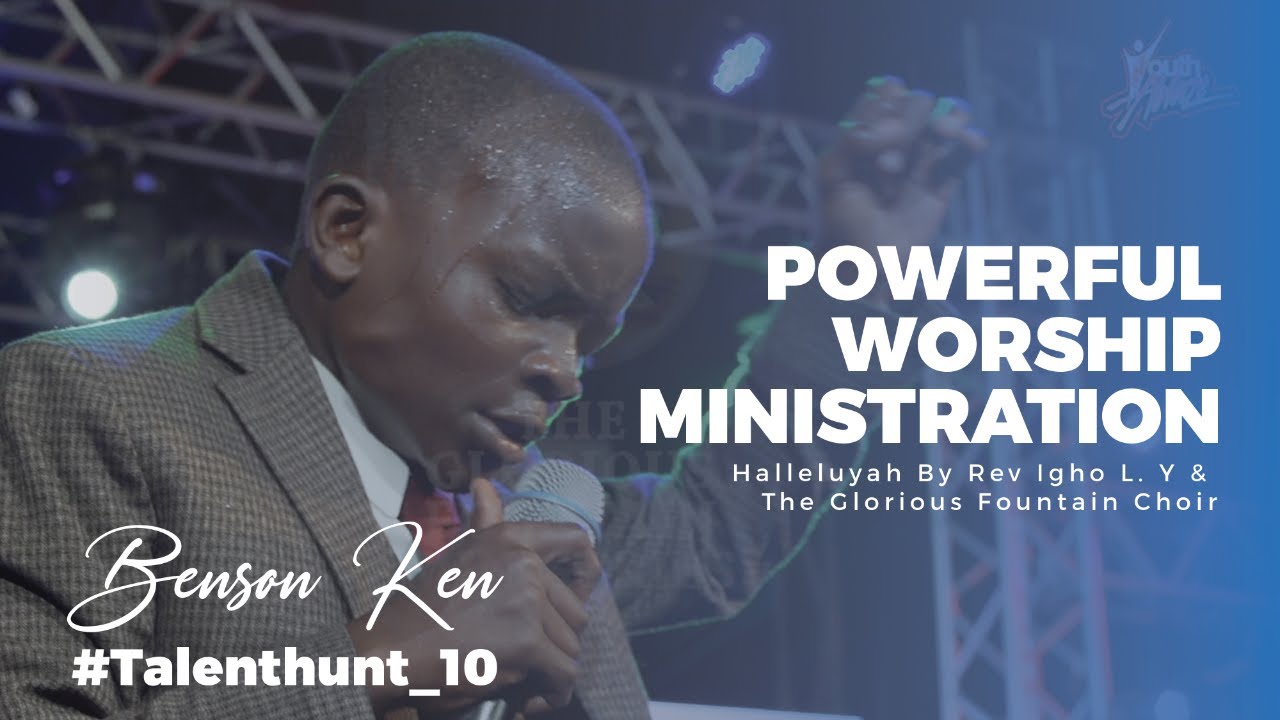 Benson Ken Worship Ministration At Talent Hunt Season 10.