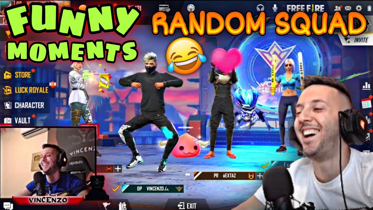 Посмотрите забавные моменты Винченцо😂 | Funny Random Squad