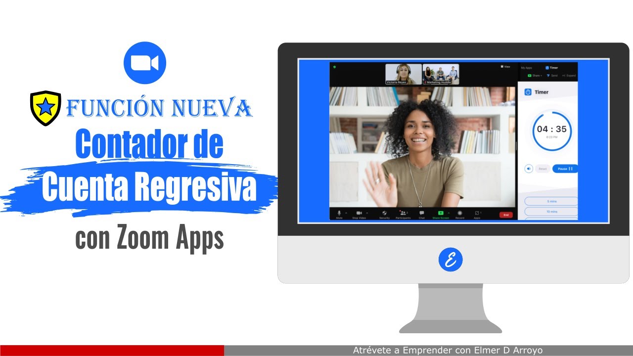 🌟Nueva Función Contador de Cuenta Regresiva con Zoom Apps