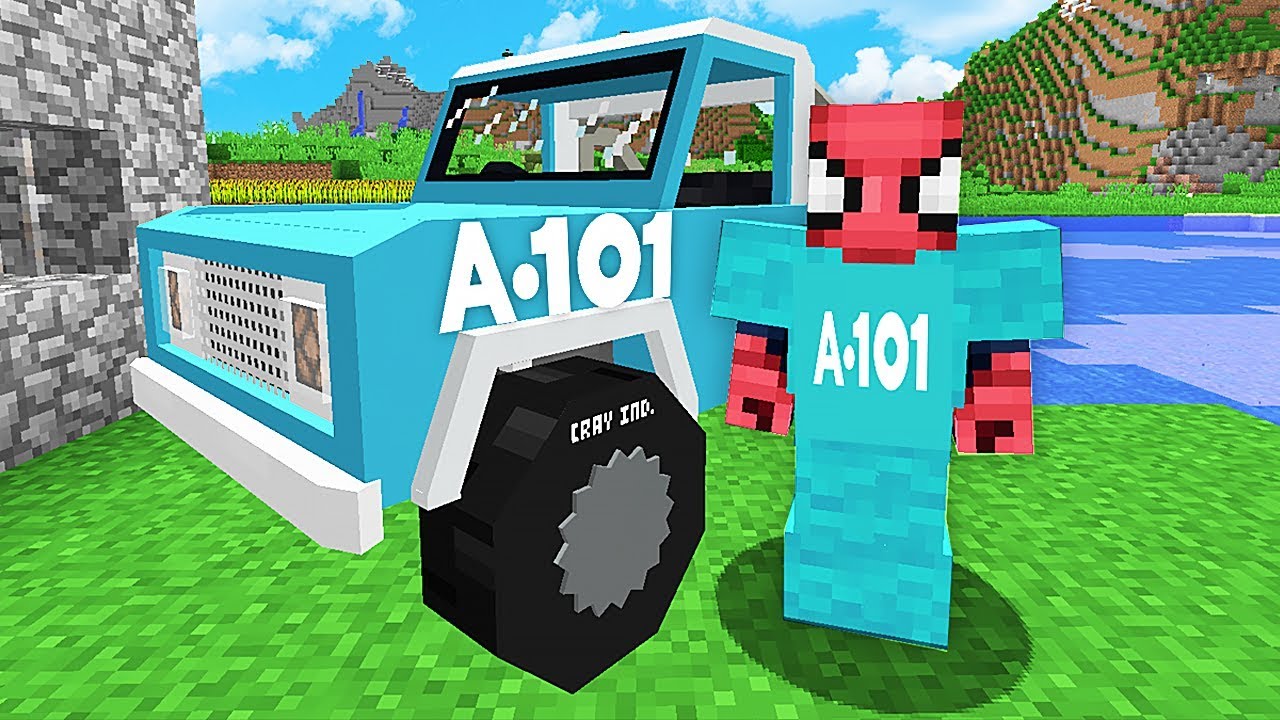 FAKİR A101'de &Ccedil;ALIŞMAYA BAŞLADI! 😱 - Minecraft