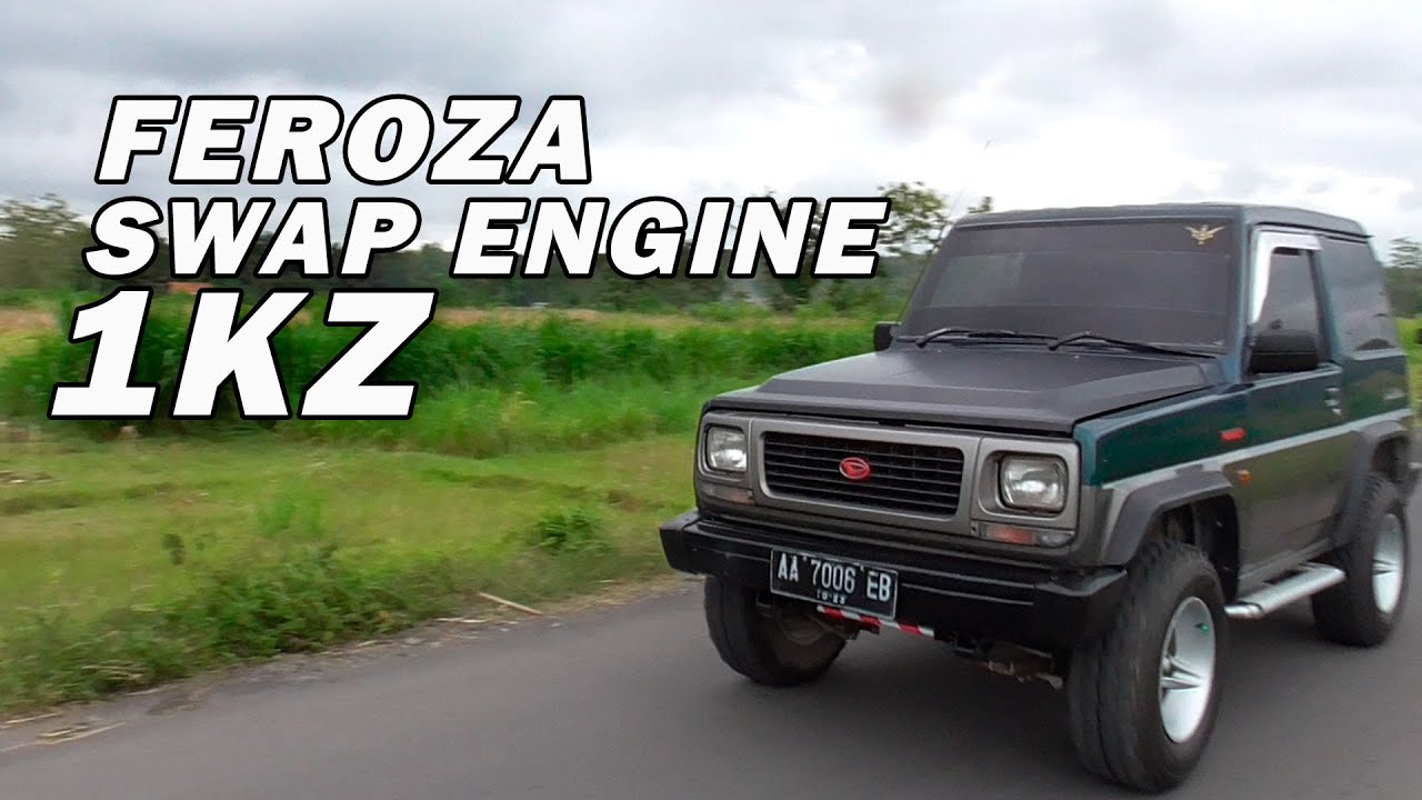 FEROZA SWAP ENGINE 1KZ