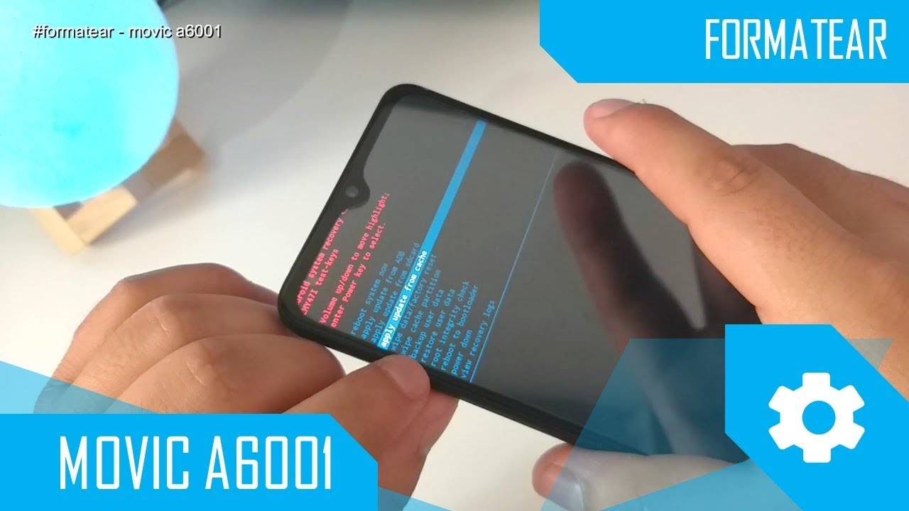 Formatear Movic A6001