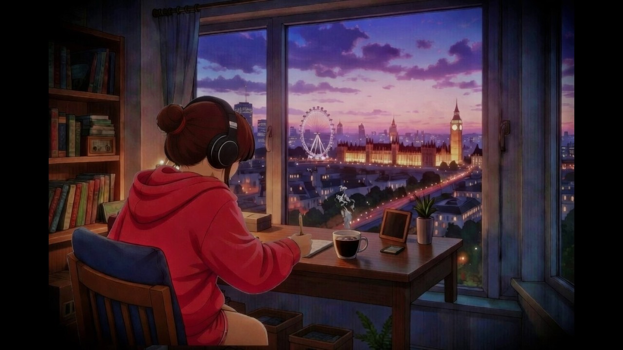 Deep Focus Lofi 🌙 Slow Hip Hop Beats for Studying & Relaxing