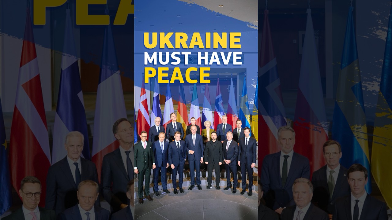 Ukraine deserves a just peace and the EU is standing with Ukraine until the end