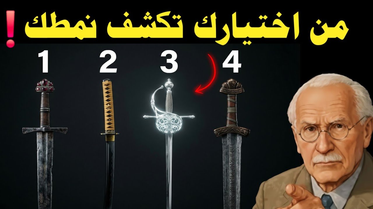 اختبار السيف الصادم ما يخفيه عقلك الباطن سيذهلك حقاً! | اختبار كارل يونغ