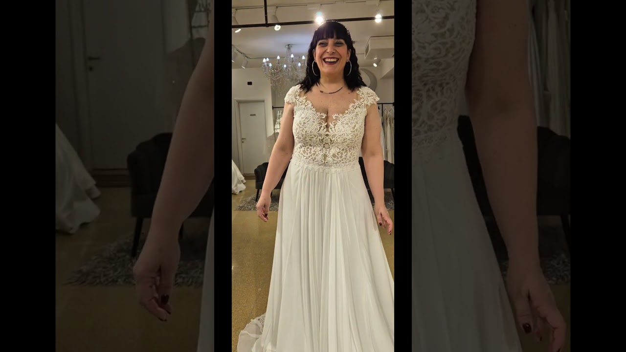 Vestiti da sposa curvy indossati dalla nostra Rossella 😍