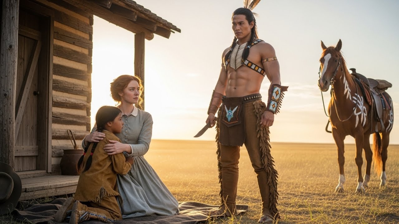Comanche Warrior Catches a White Woman Protecting His Special Child&hellip; And is Shocked!