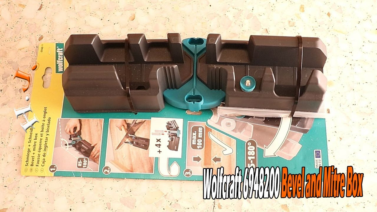 Wolfcraft Bevel and Mitre Box first look and review