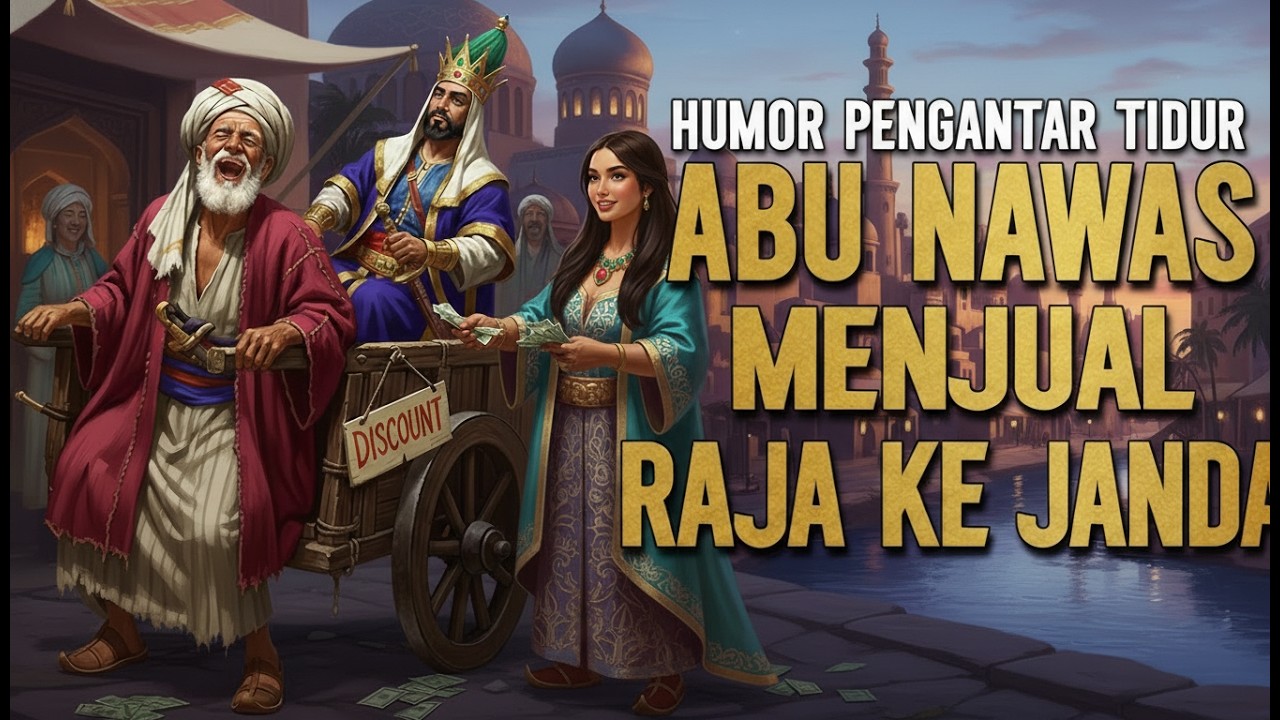 Abu Nawas Menjual Raja kepada Janda Galak! Kisah Paling Gila di Baghdad CERITA LUCU PENGANTAR TIDUR