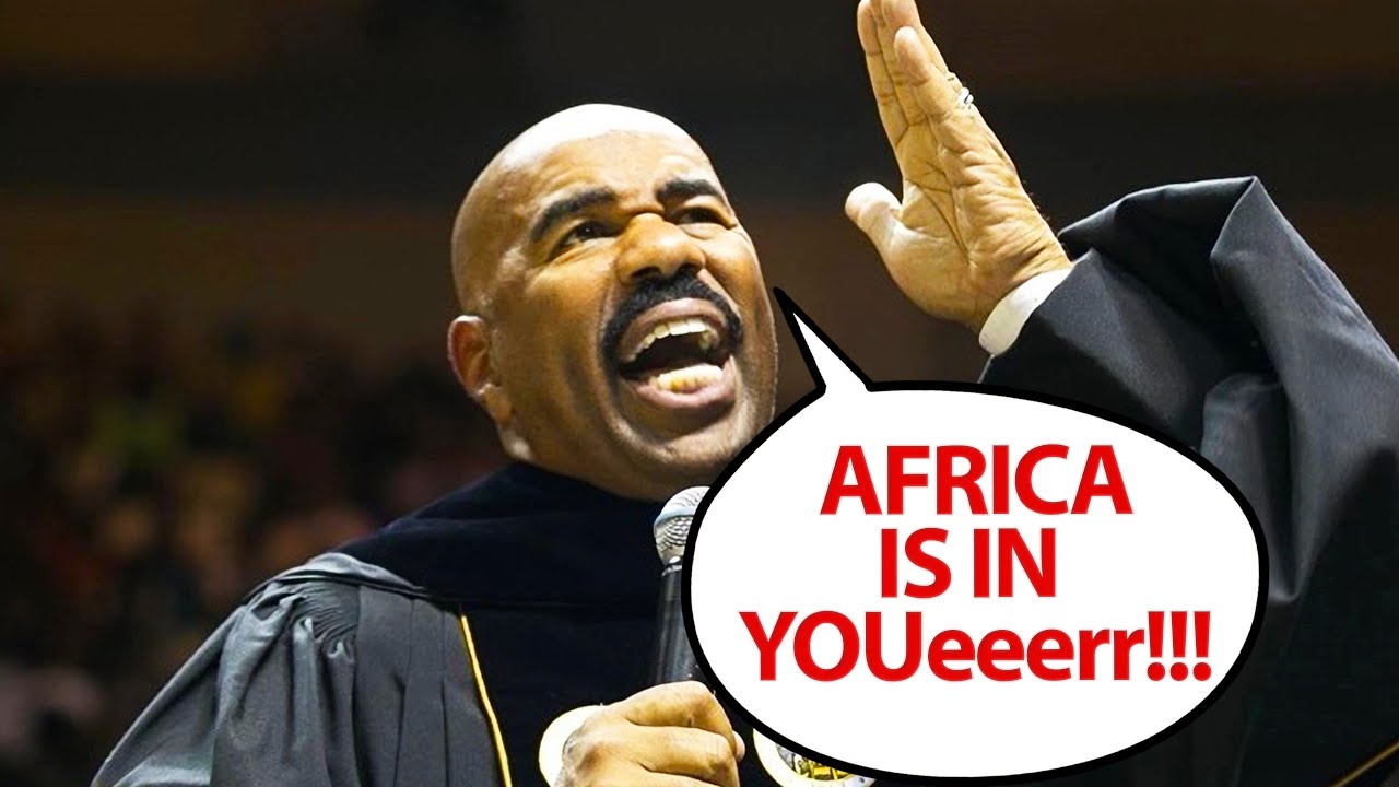 Steve Harvey Gets Real with Black America Preaches 'Africa is in You'