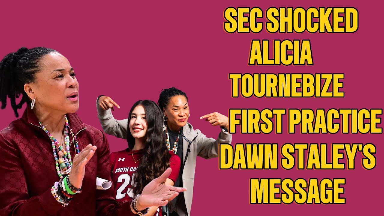 Dawn Staley Breaks Silence on Alicia Tournebize — First Practice Sends Shockwaves Through the SEC