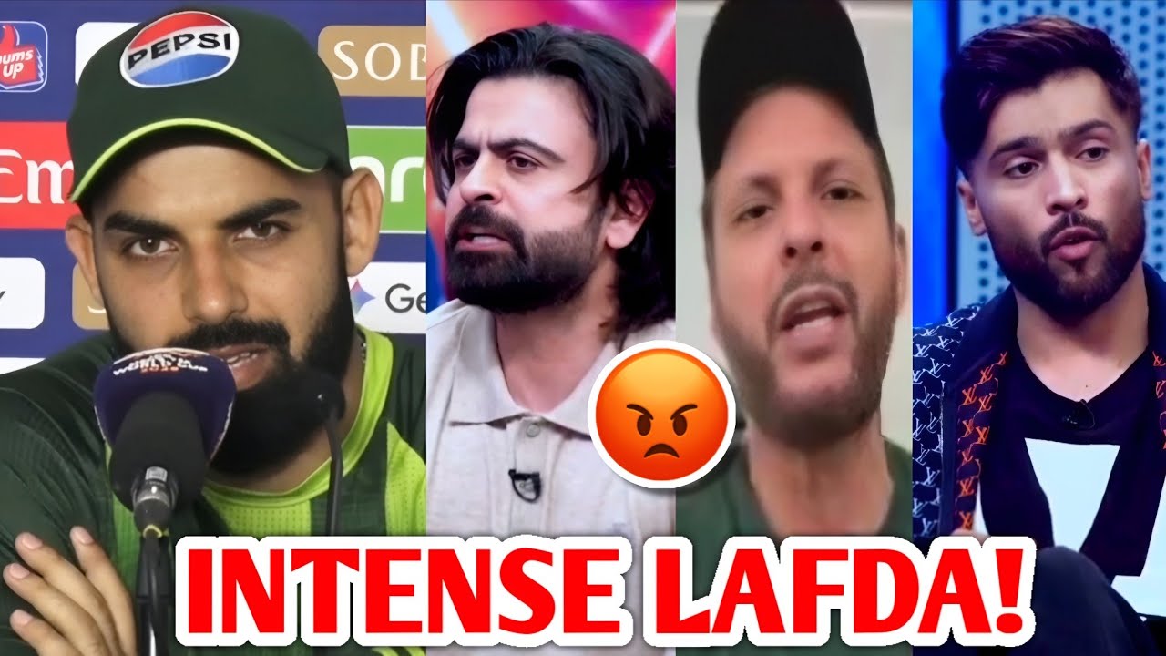 Pakistan Cricketers LAFDA gets INTENSE! 😡🔥| Shadab Vs Amir, Afridi, Shehzad, Yousuf, Rashid |