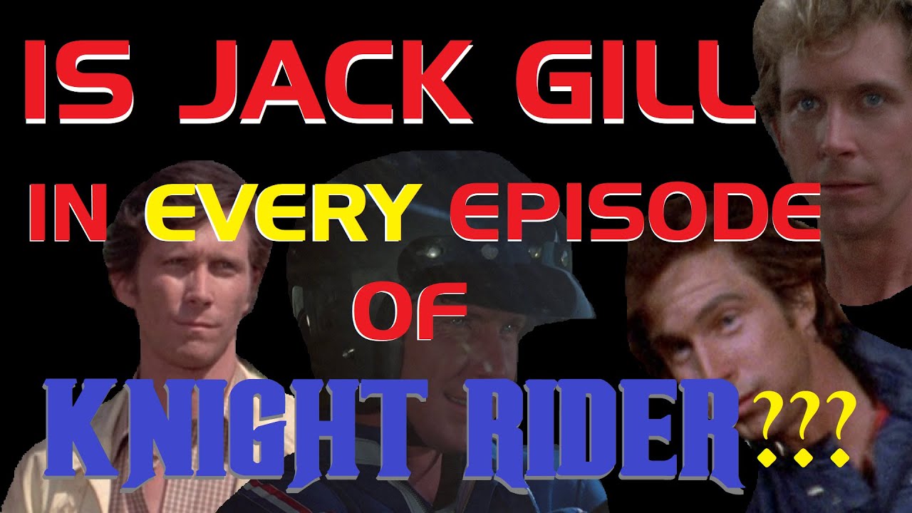 Is Stunt Man Jack Gill in EVERY Episode of Knight Rider? Let's Find Out!