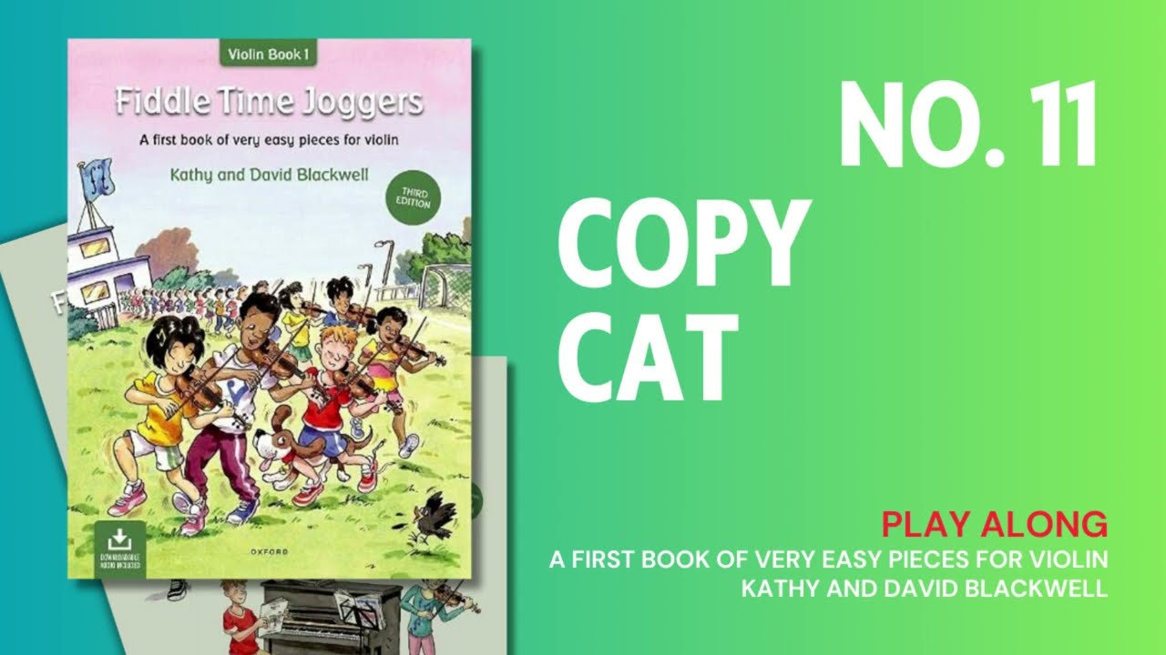 No. 11 Copy Cat | Play Along | Fiddle Time Joggers