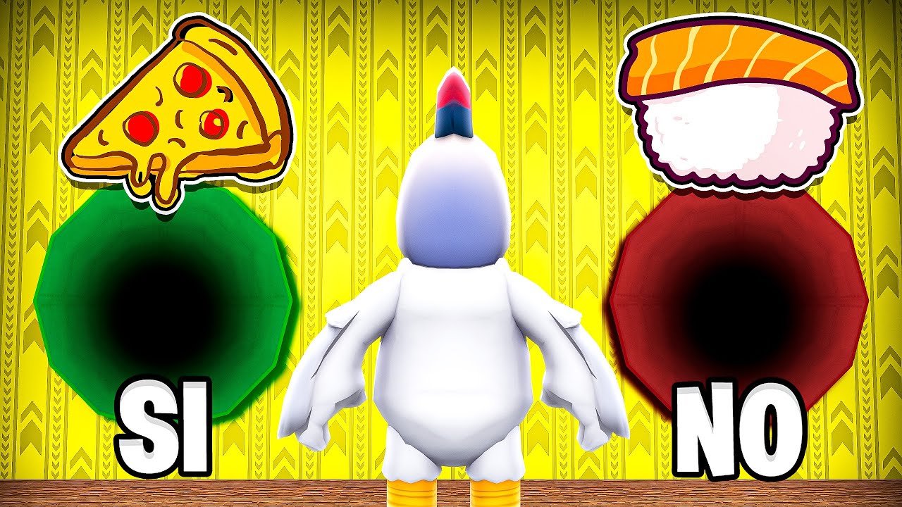 COSA SCEGLI TRA PIZZA O SUSHI SU ROBLOX??