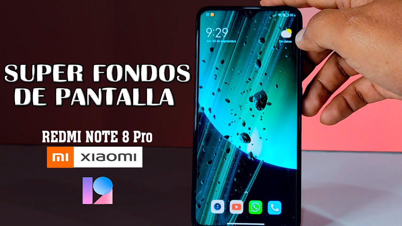 Redmi Note 8 Pro - SUPERWALLPAPER - SUPER FACIL - Descarga y Activa