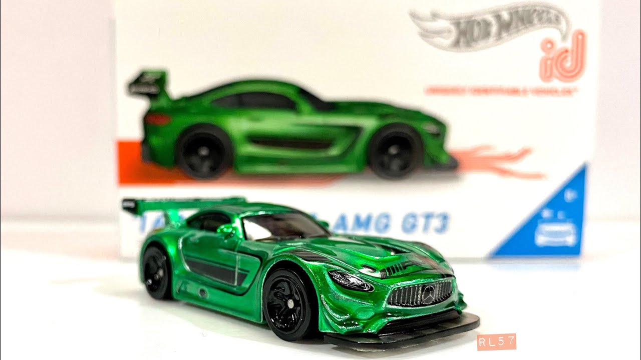Hot Wheels Id 2021 B Case ‘16 Mercedes-AMG GT3