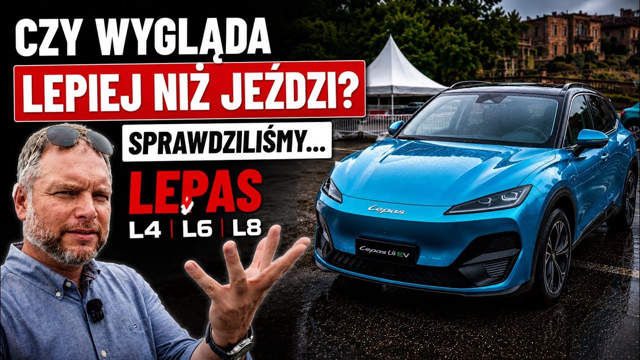 🇨🇳 LEPAS &bull; Nowa Marka Koncernu CHERY &bull; JUŻ NIEDŁUGO W POLSCE &bull; TEST PL  &bull; 🇵🇱 4K &bull; Auto Made in China