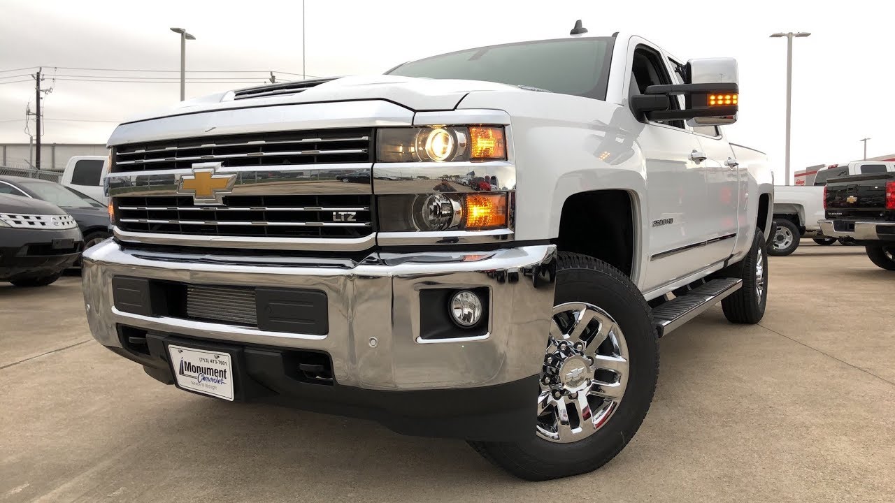 Here’s a Tour of an $70,000 2018 Chevrolet 2500HD LTZ Pickup Truck