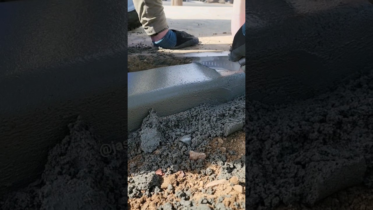 Smoothing out, oddlysatisfying asmr sounds. #oddlysatisfying #asmr #construction #work #relaxing #fy