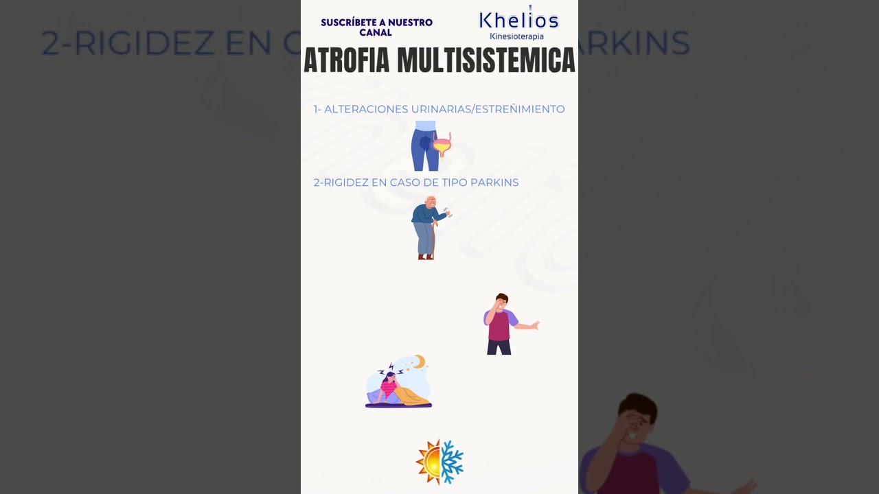 ATROFIA MULTISISTEMICA #sintomas