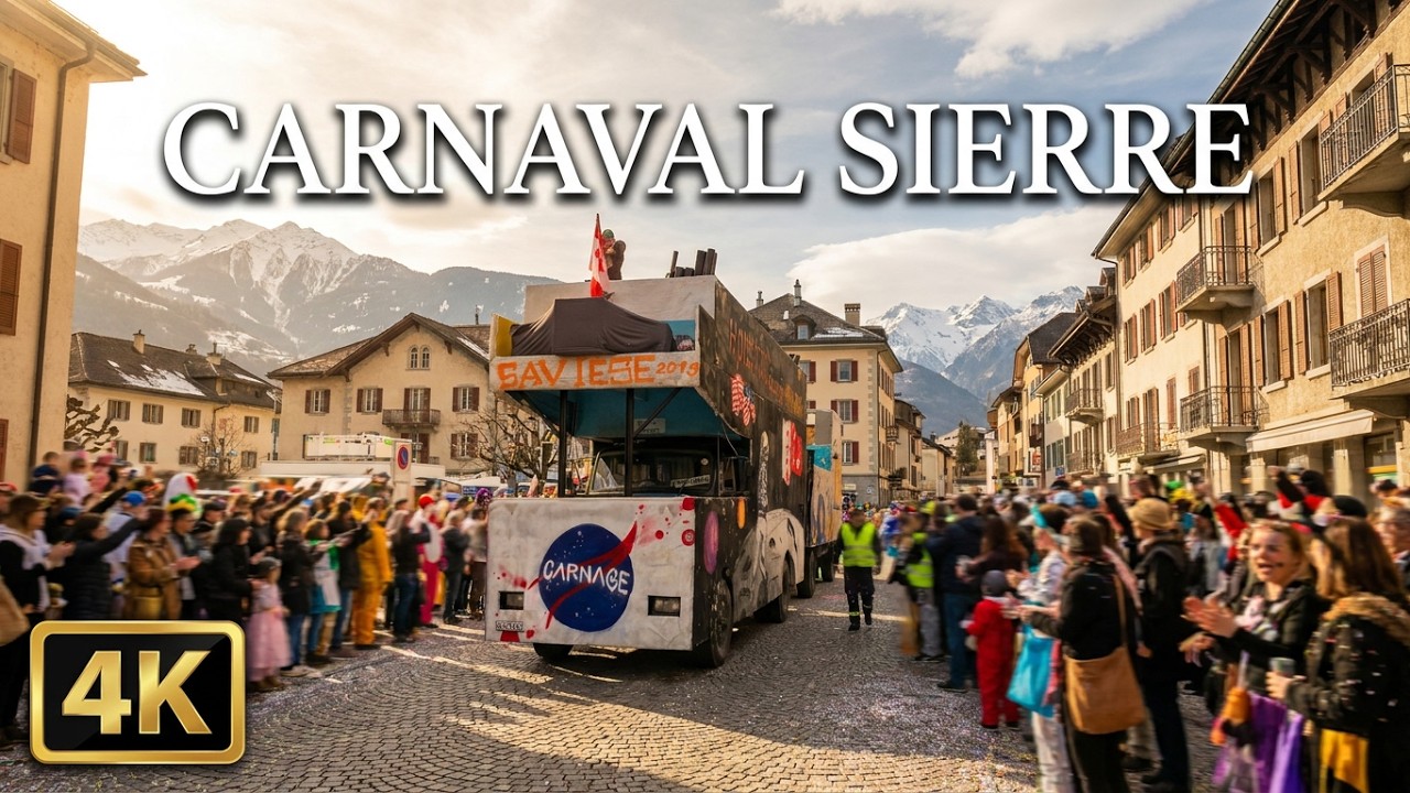 🇨🇭 Carnaval in Sierre, Switzerland 