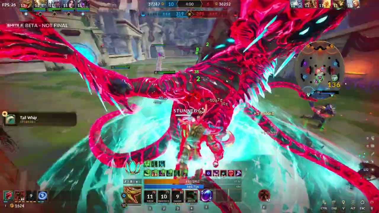 Saving the Team | Sobek | Arena Match | Smite 2