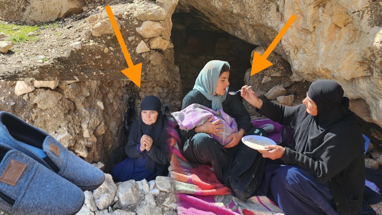 🌿🥣 Cooking Doogh for a new mother 🤱💚 and the aroma of the operator's love and kindness 🏔️