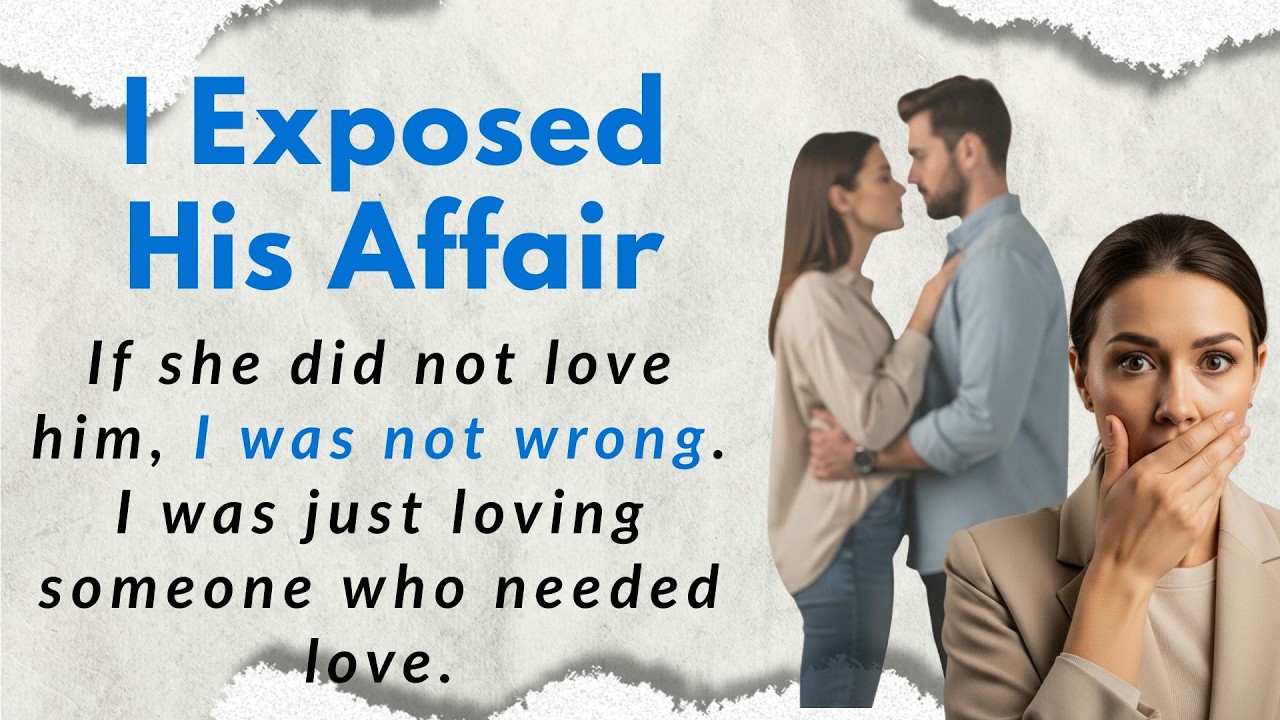 I Exposed His Affair | Learn English Through Story Level 2 | Emotional English Story (B1 | B2)