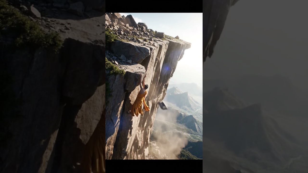 Buddha Saves Climber 🧗HI: बुद्ध ने पर्वतारोही को बचायाVI: Đức Phật Cứu Người Leo NúiKO: 등산객을 구한 부처님