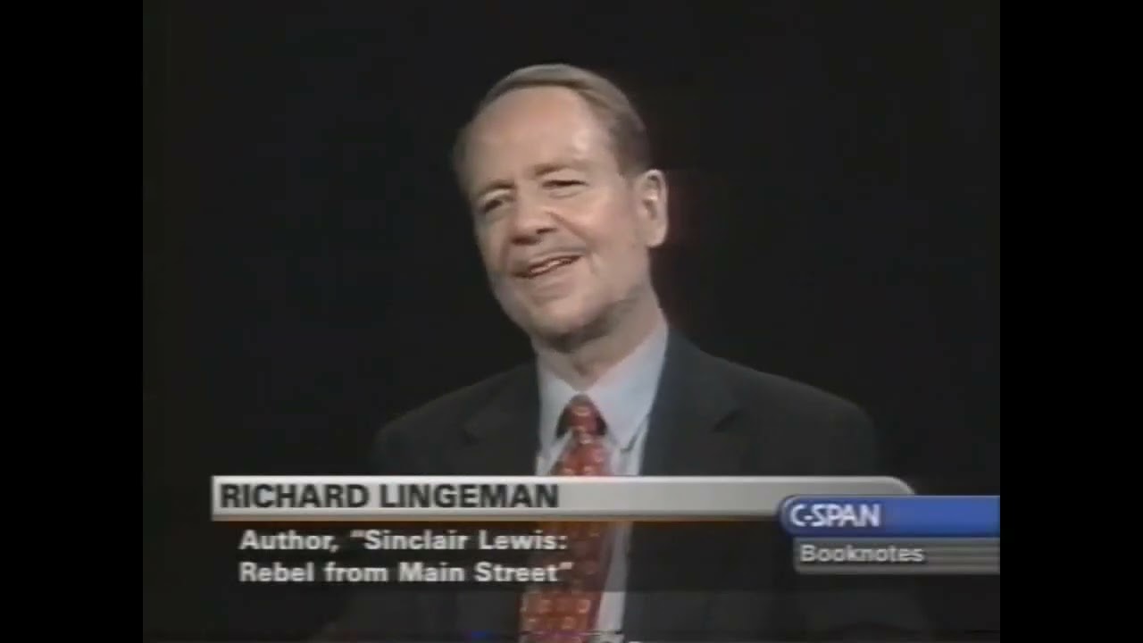 Unintentional ASMR   Richard Lingeman   Interview Excerpts  Sinclair Lewis  Rebel From Main Street