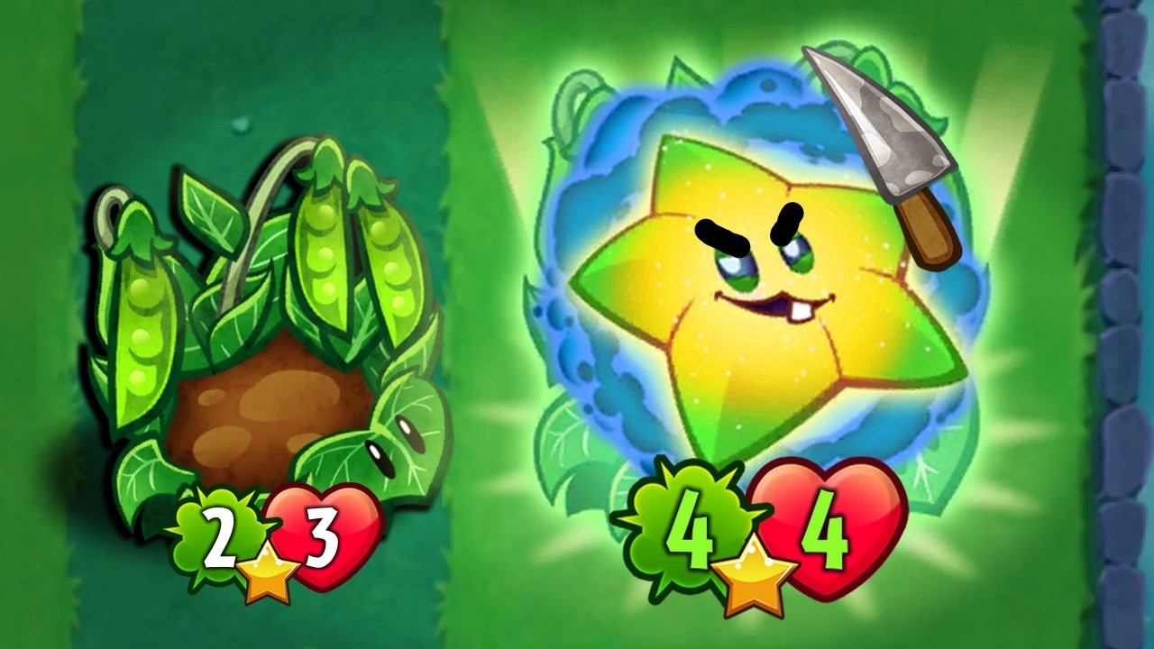 The Huge Starfruit And Pea Patch Menace