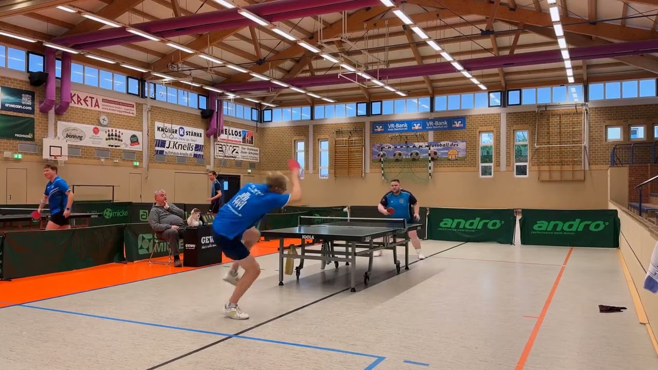 Kleine Momente, die das Spiel entscheiden 🏓 / Sergej Schwebel (1924) vs. Lars Münstermann (1880) 