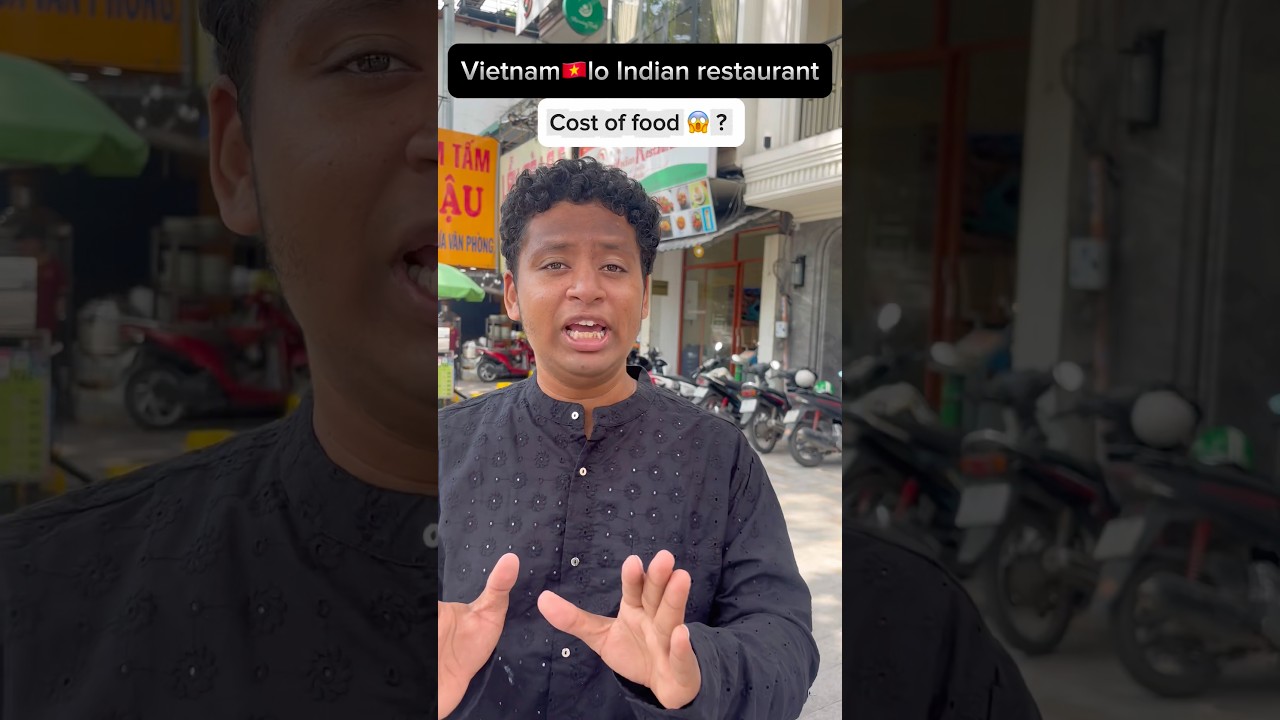 Vietnam🇻🇳Lo India restaurant😱 #vietnam #india #telugu #trendingshorts #viralvideos #ytshorts #yt