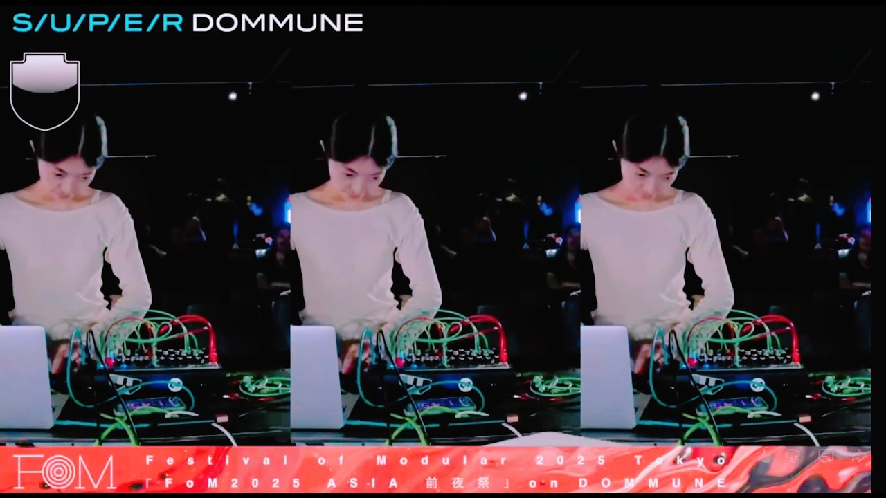 weiii Modular Live at FoM2025 ASIA 前夜祭｜SUPER DOMMUNE Tokyo