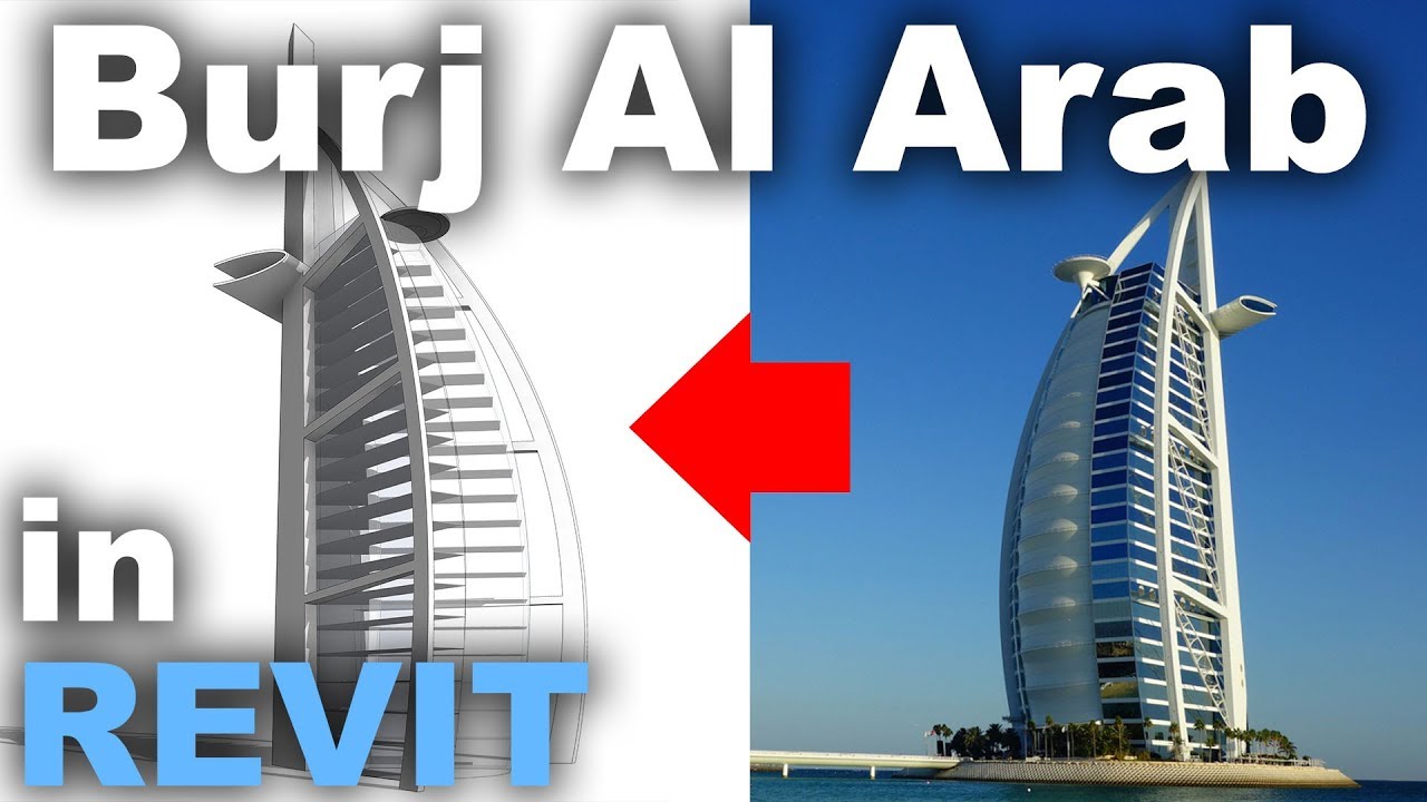 Burj Al Arab Modeled in Revit Tutorial