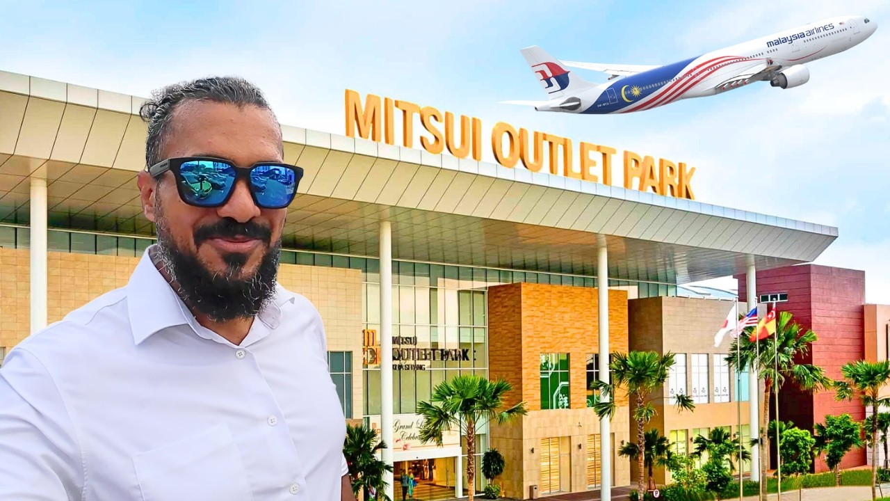 MITSUI OUTLET PARK | Cheapest Shopping Centre Near KLIA 