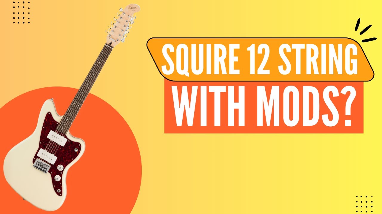 Squire 12 string paranormal jazzmaster