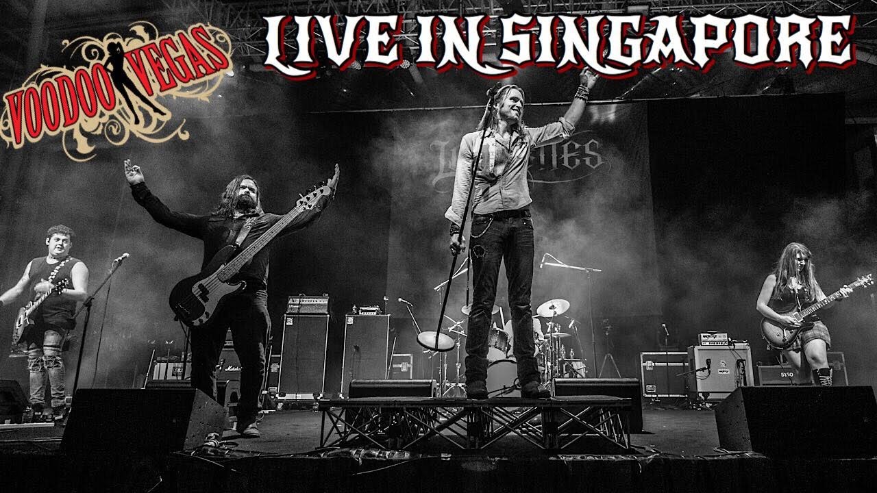 Voodoo Vegas LIVE in Singapore - Tied Up and Don't Need Your Love