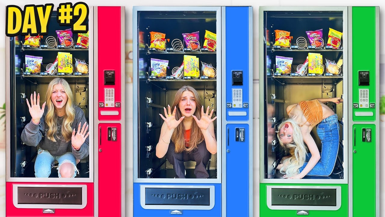 LAST TO LEAVE THE VENDING MACHINE WINS $30,000