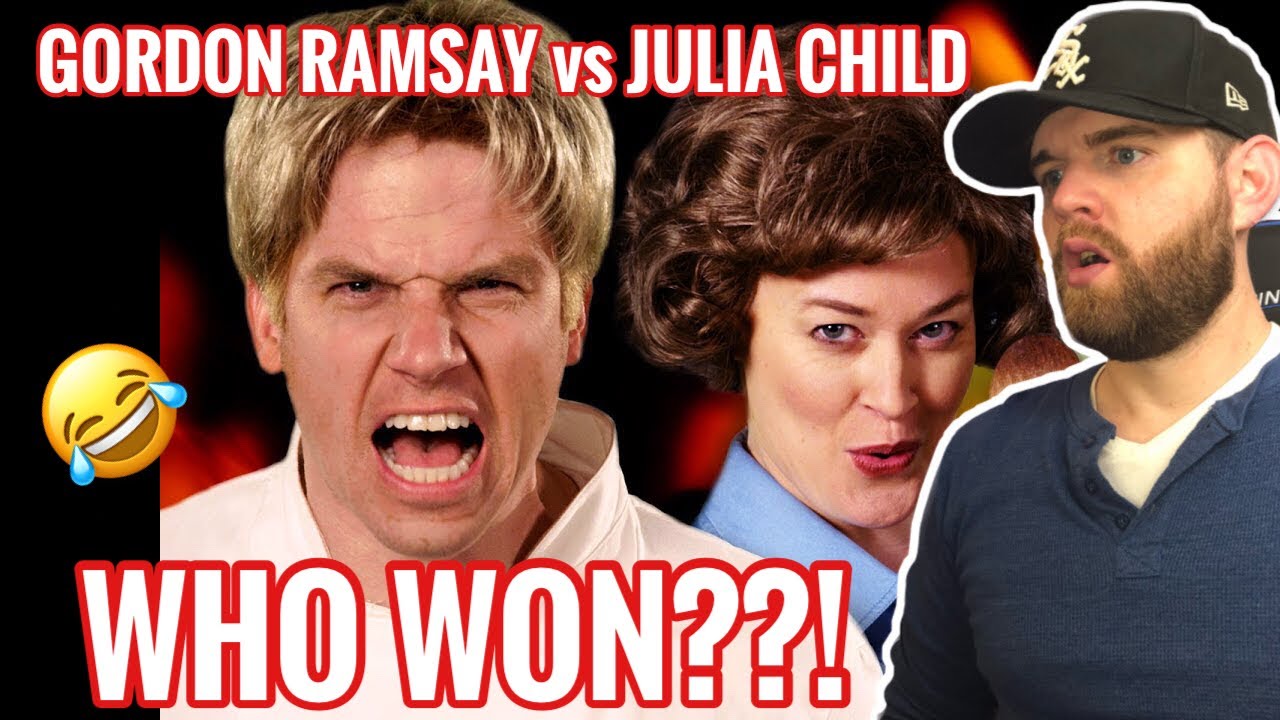 [Автор-фантаст] Реакция на: Гордон Рамзи против Джулии Чайлд. Эпические рэп-баттлы в истории