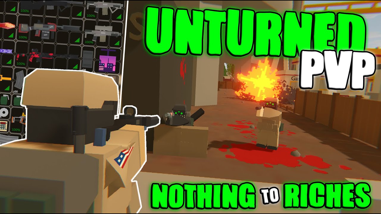 How I Went From NOTHING To RICHES - Unturned Solo PvP