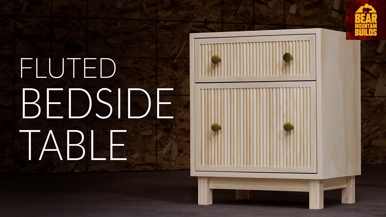 DIY Bed Side Table