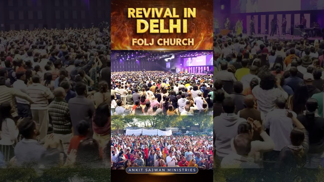 Revival is happening in Delhi🔥Join us tomorrow at Faith Arena, Chattarpur, New Delhi.
