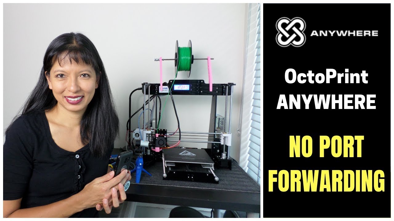 OctoPrint Anywhere Plugin Demo and Install