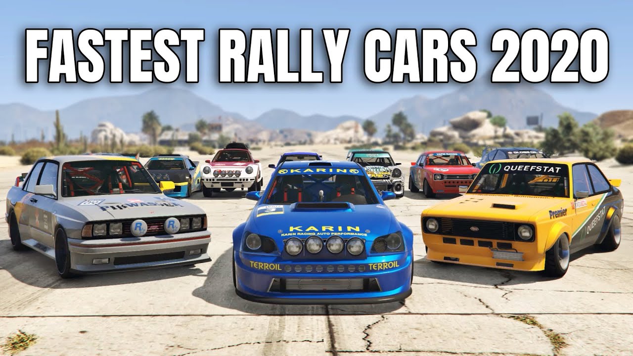 GTA 5 ONLINE - Best Fully Upgraded Rally Cars | FASTEST RALLY CARS