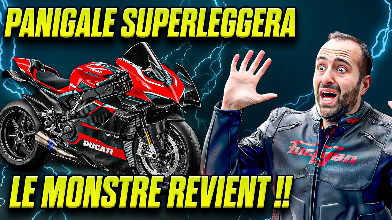 Ducati annonce le retour de la Panigale la plus FOLLE !!