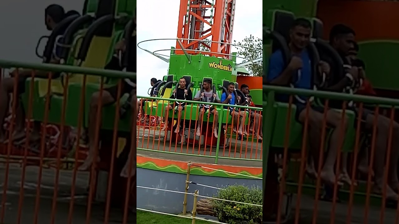 Wonderla Kochi free fall masti