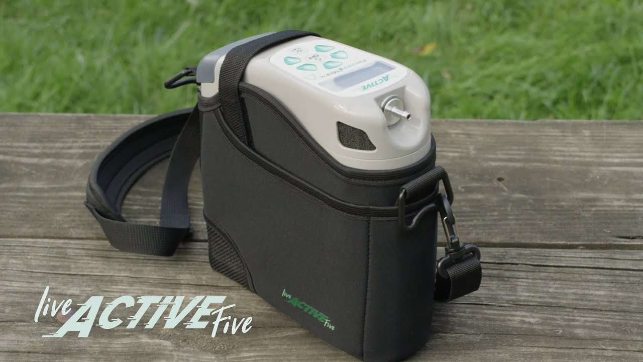 Live Active Five - Portable Oxygen Concentrator | Precision Medical