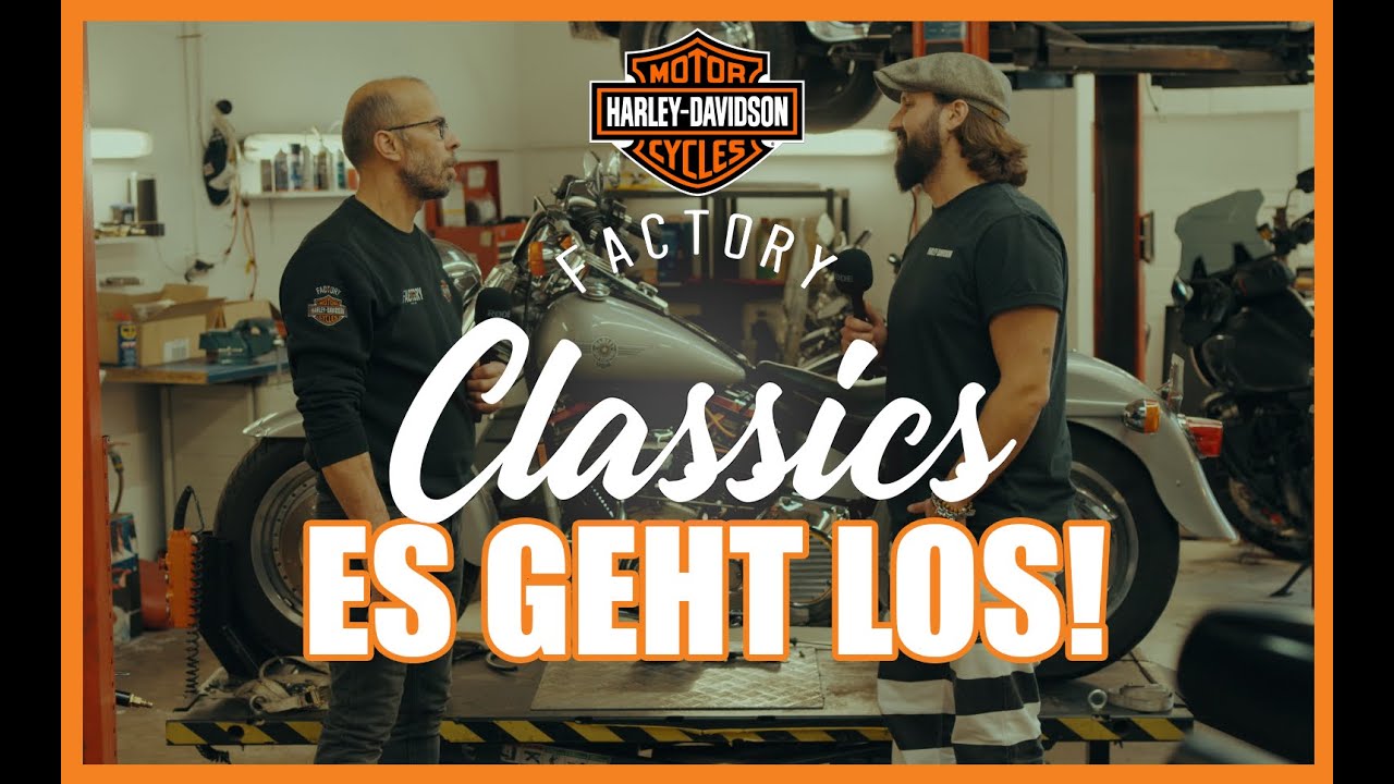 ES GEHT LOS! FACTORY CLASSICS! #harleydavidson #factorygroup